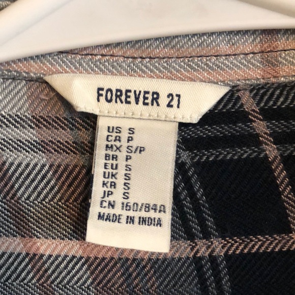Forever 21 flannel - Picture 2 of 3